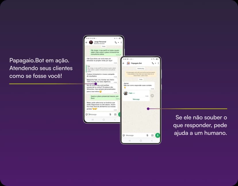 Respostas instantâneas